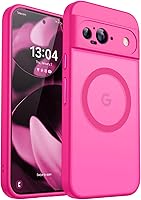 Vista 25 de CANSHN Funda magnética para Google Pixel 9 Pro XL (6.8 pulgadas), mejorada [protección completa de la cámara] [compatible con Magsafe]