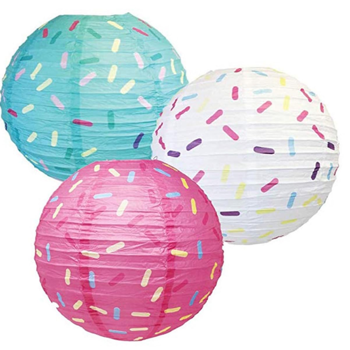 HOMSFOU 9stücke Papierlaternen Dekorative Hängeleuchten Für Feste Hochzeiten Und Partys Weiß Blau Dunkelpink Für Kinderzimmer Und Innen Sowie Außendekoration
