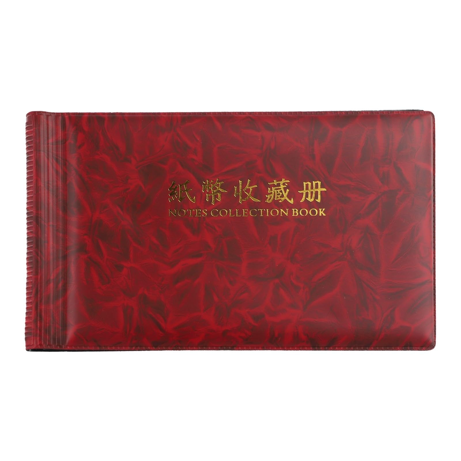 Album per collezione banconote con 20 pagine in PVC, tascabile, portatile, in similpelle, per esporre banconote e banconote