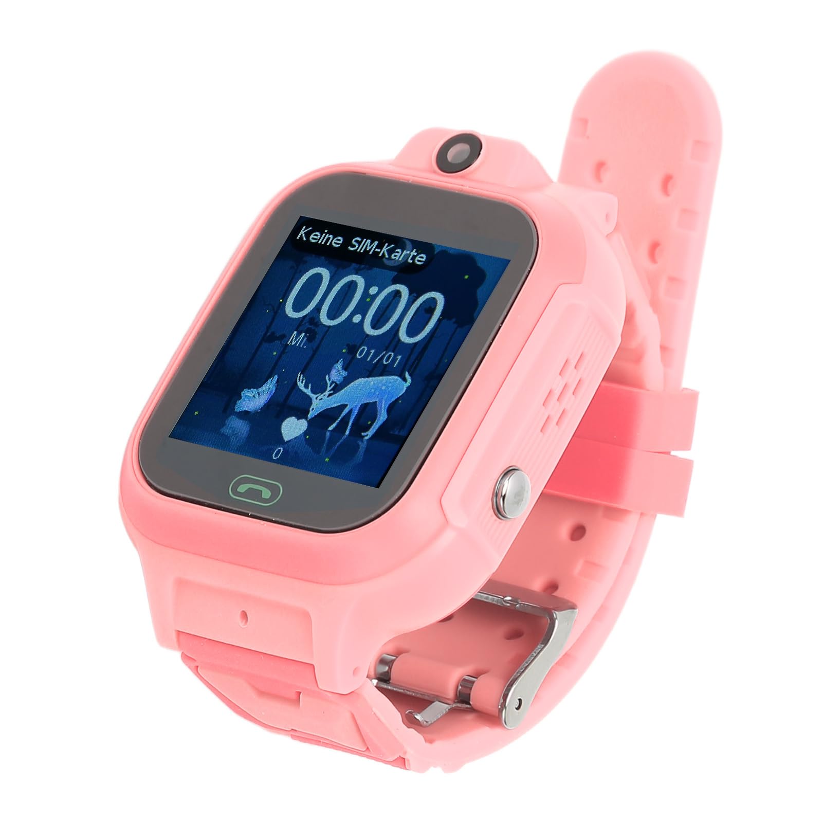 Akozon Montre Connectée 4G pour Enfants, Appel Vidéo Vocal, Alarme SOS, Caméra HD, Téléphone pour Garçons et Filles, 4 G, étanche IP67, écran Tactile 2