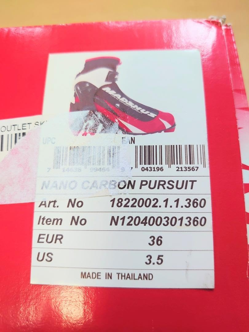 MADSHUS　NANO　CARBON　PURSUIT　新品未使用　EU36 Madshus Nano Carbon Classic Boot size 42 | Cross Country