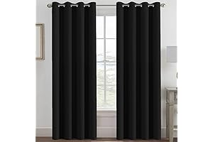 100% Extra Long Thermal Blackout Curtains
