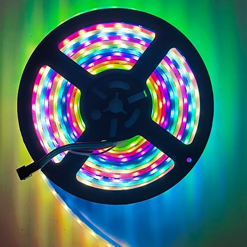 Miniatura 7 de Tira de luz LED TM1814 DC12V 24V 4 en 1 píxeles SK6812 RGBW direccionables RGBWW RGBW 5050 3 pines LED luces IP30 65 67 (RGB+blanco cálido (TM1814