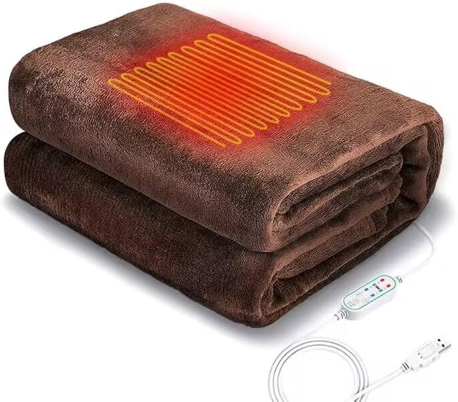 Amazon.co.jp : 電気毛布 電気ブランケット usb ひざ掛け 肩掛け 掛け