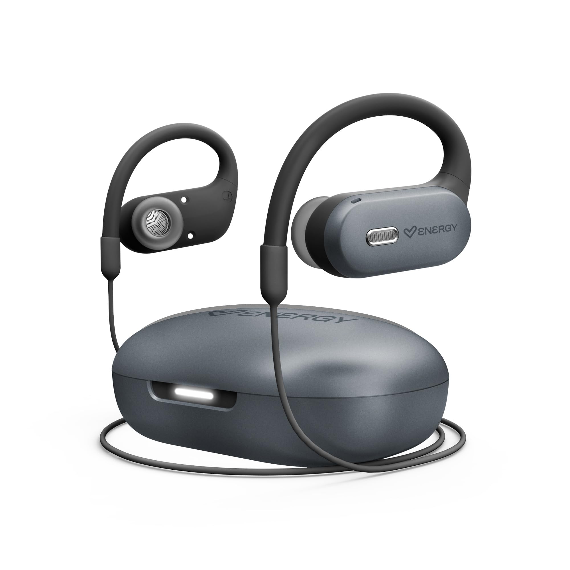 Energy Sistem AirWave – Auriculares Bluetooth 5.4, True Wireless Stereo, hasta 30 Horas de autonomía e IPX5