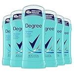 Degree Original Antiperspirant Deodorant Shower Clean Pack of 6 48-Hour Sweat & Odor Protection Antiperspirant for Women 2.6 oz