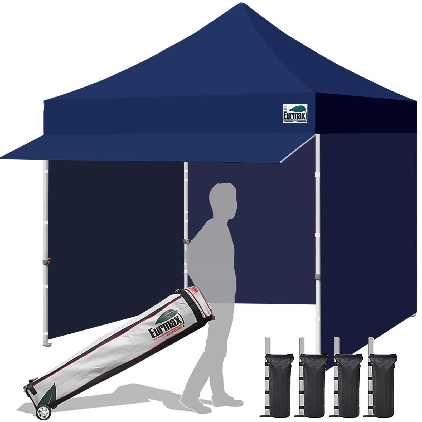 Amazon.com : Eurmax USA 10x10 Pop Up Canopy,Commercial Tent with