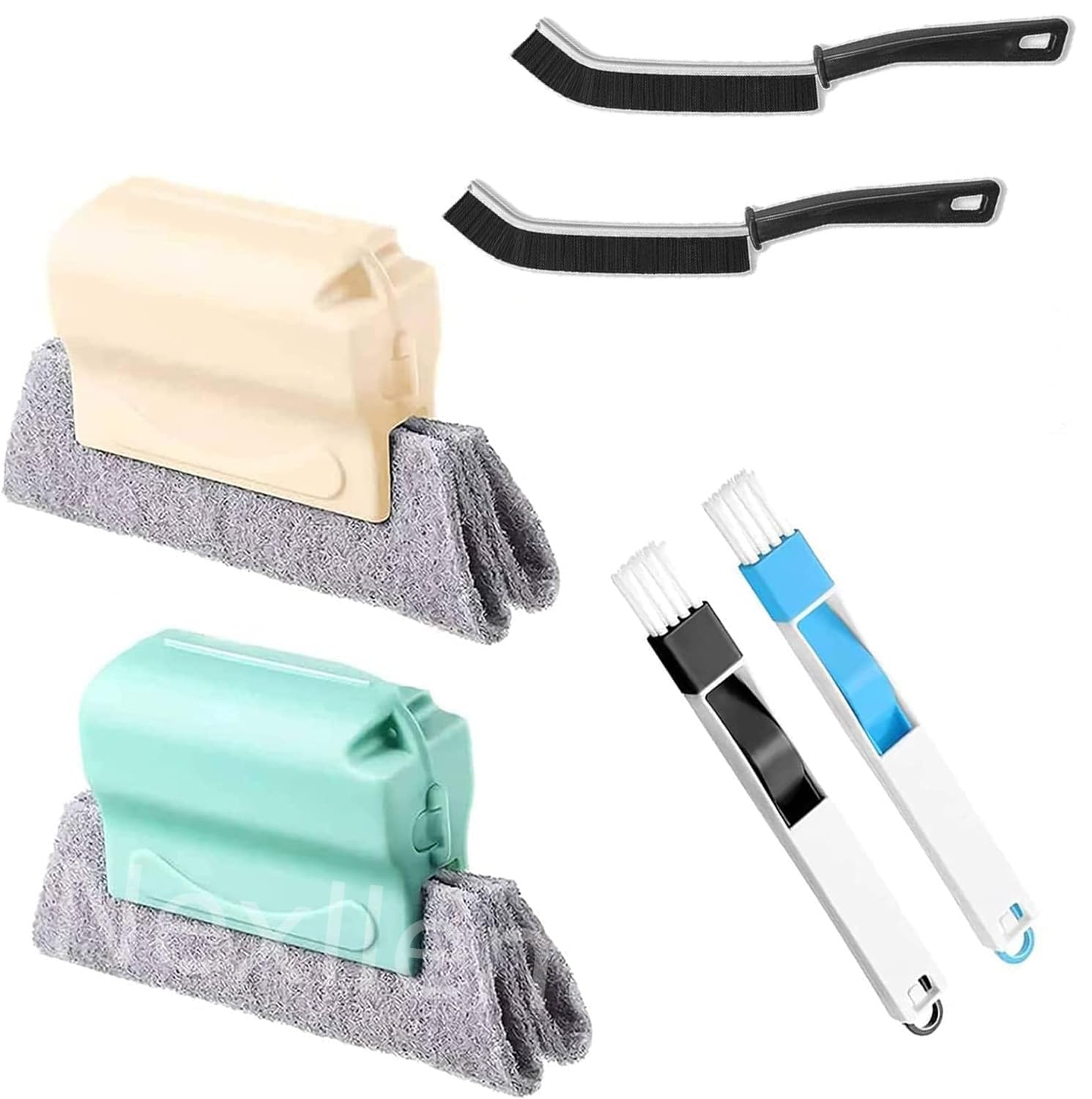 6Pcs Sliding Window Groove Cleaning Brush | Crevice Cleaner Tools | Quickly Clean All Window Slides and Gaps | Bathroom Gap Cleaning Brush,Dead Corner Multifuctional Brushes (B0D2XVDQN5) Amazon Price History, Amazon Price Tracker