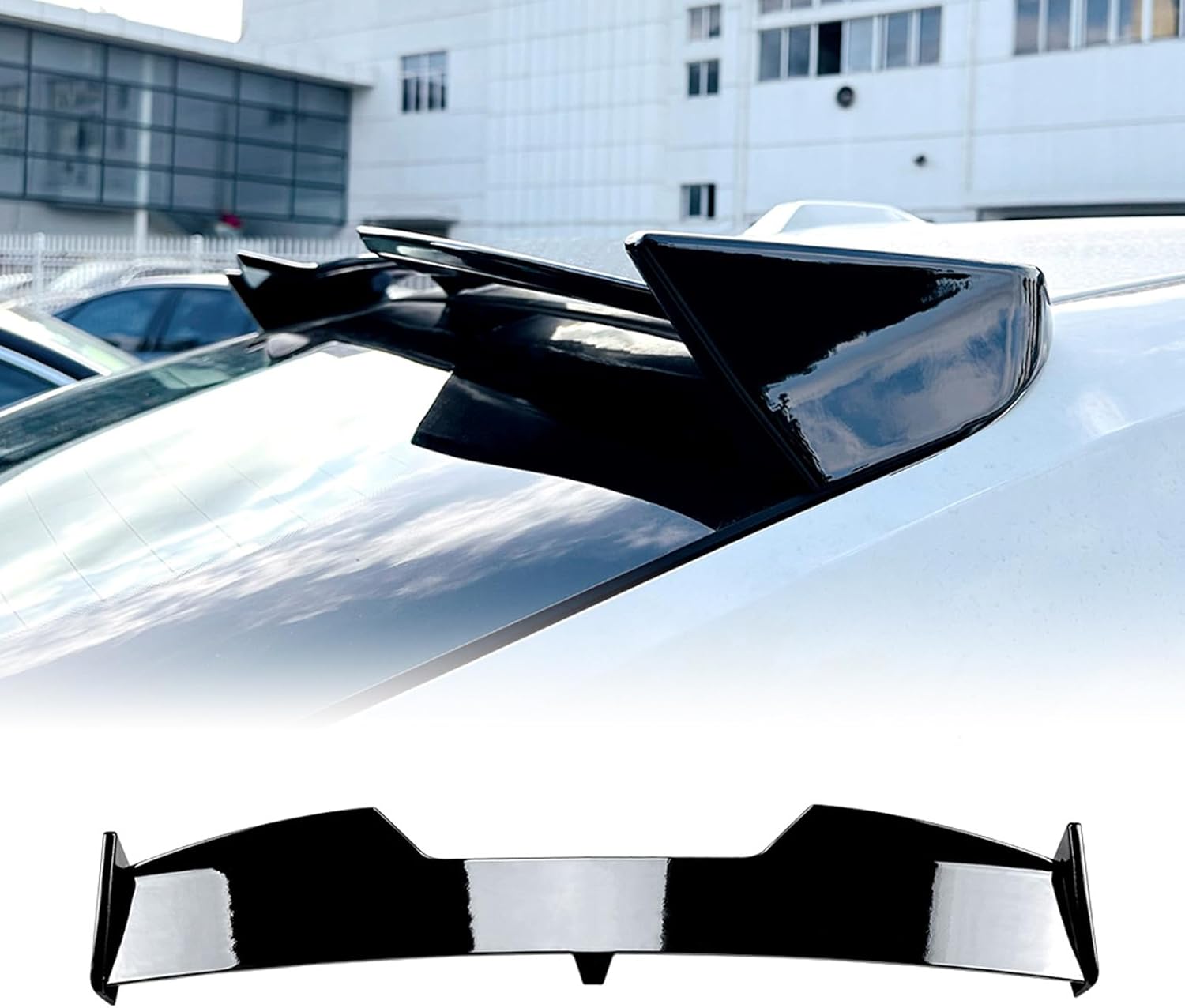 Car Rear Trunk Spoiler Roof Splitter Wing For BMW X2 U10 2023-2025