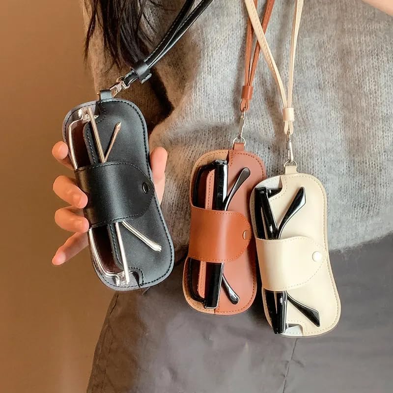 Glasses Case Sunglasses Case Glasses Sleeve Soft Eyeglass Case For Women Men 8color Lightweight Bag Type - Image 5