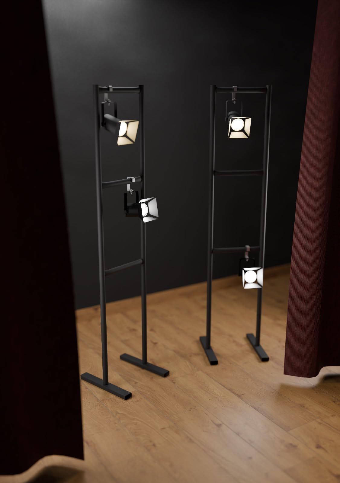 Support d'éclairage 240 cm pour éliminer les ombres sur vos vidéos