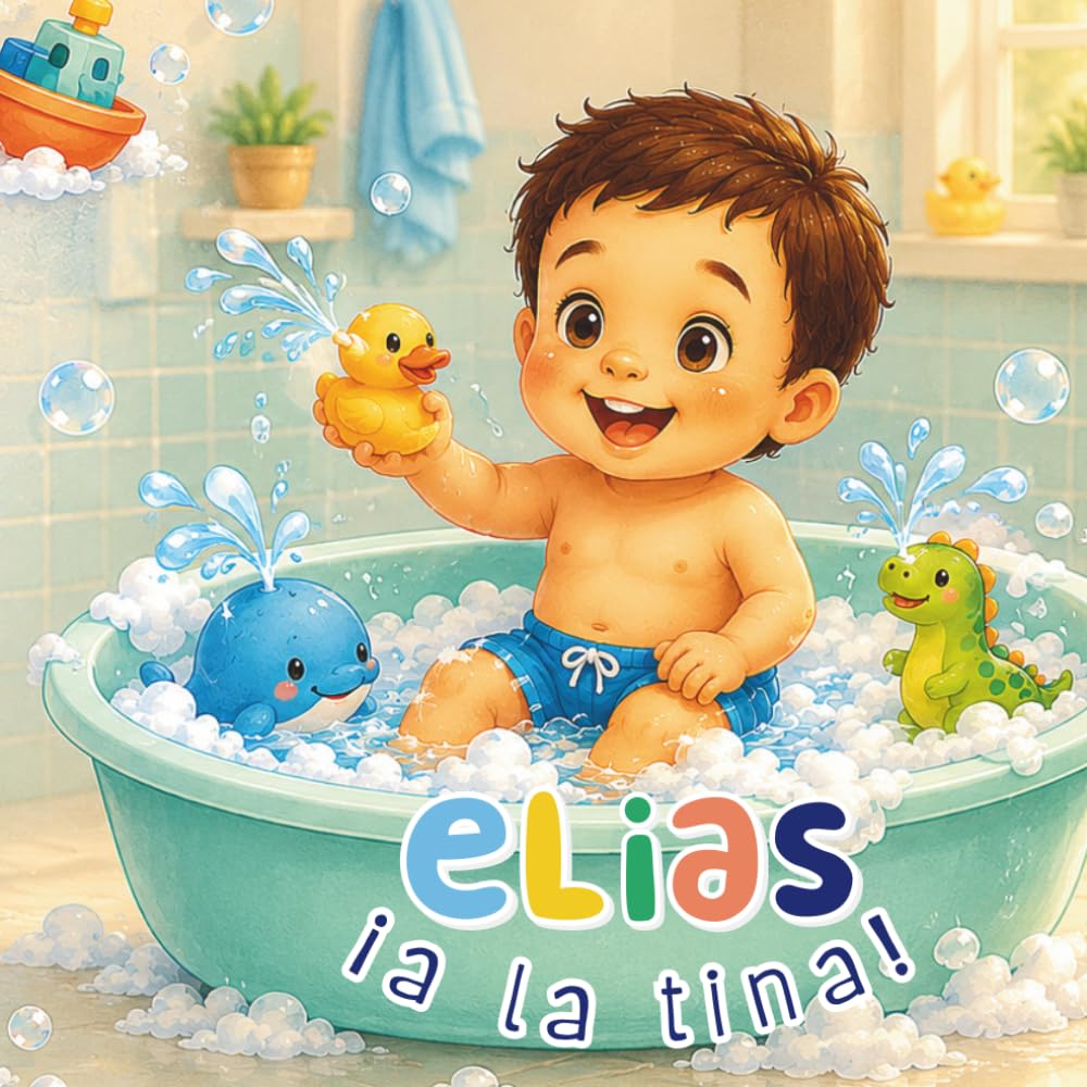 Elías, ¡a la tina¡ (Pequeños pasos de Elías)