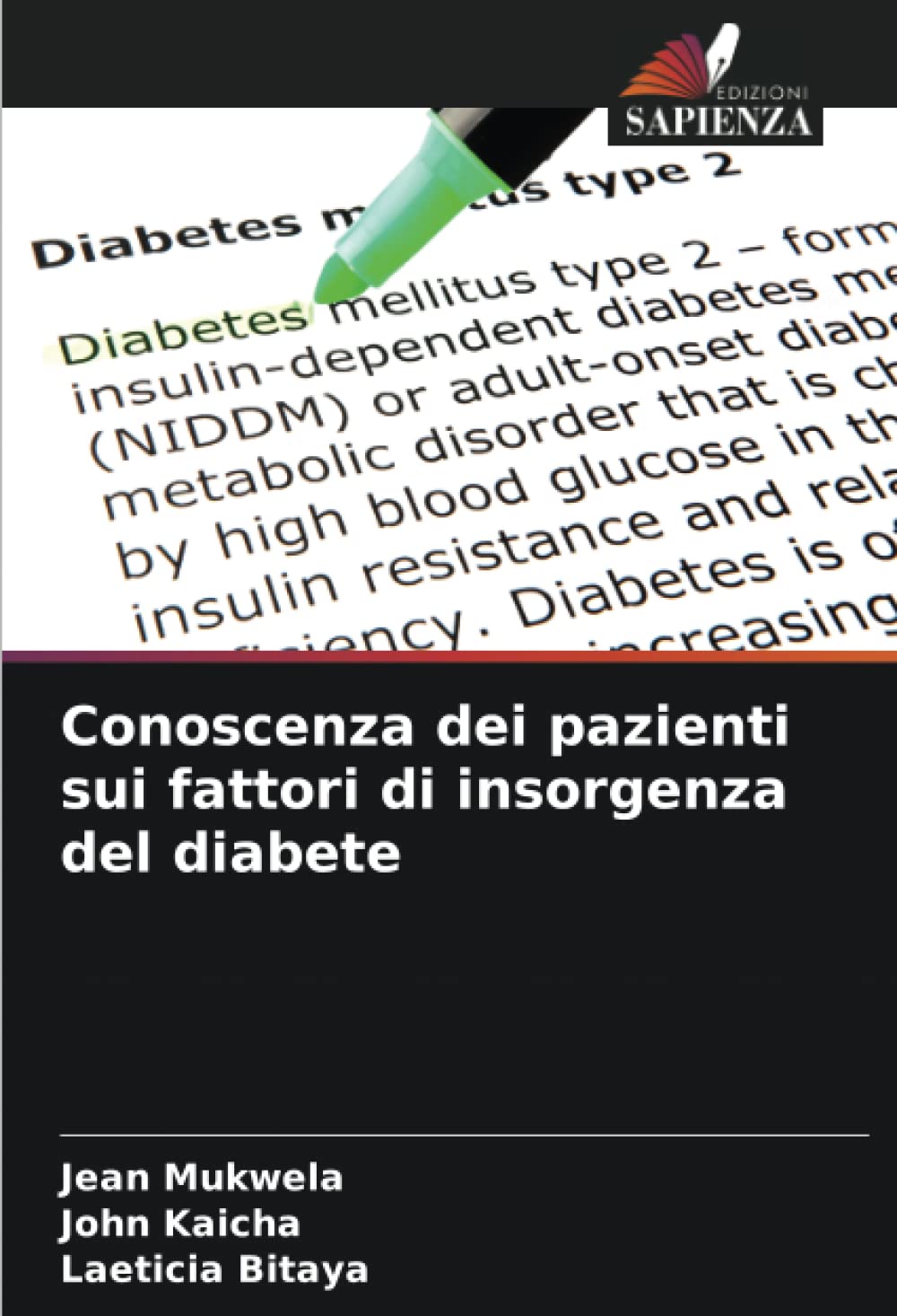 Conoscenza dei pazienti sui fattori di insorgenza del diabete