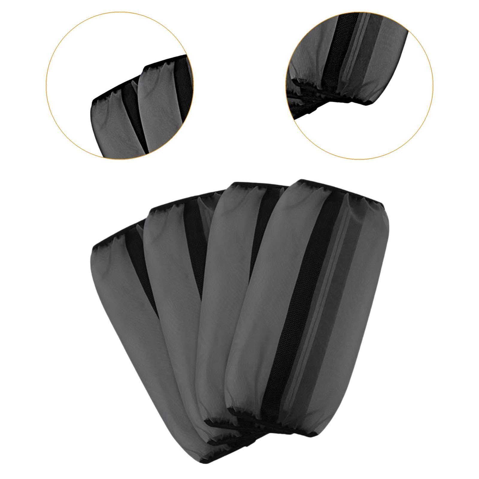Ensemble de 4 Guêtres Anti-Mouches pour Chevaux, Bandes de Protection pour Les Jambes des Chevaux