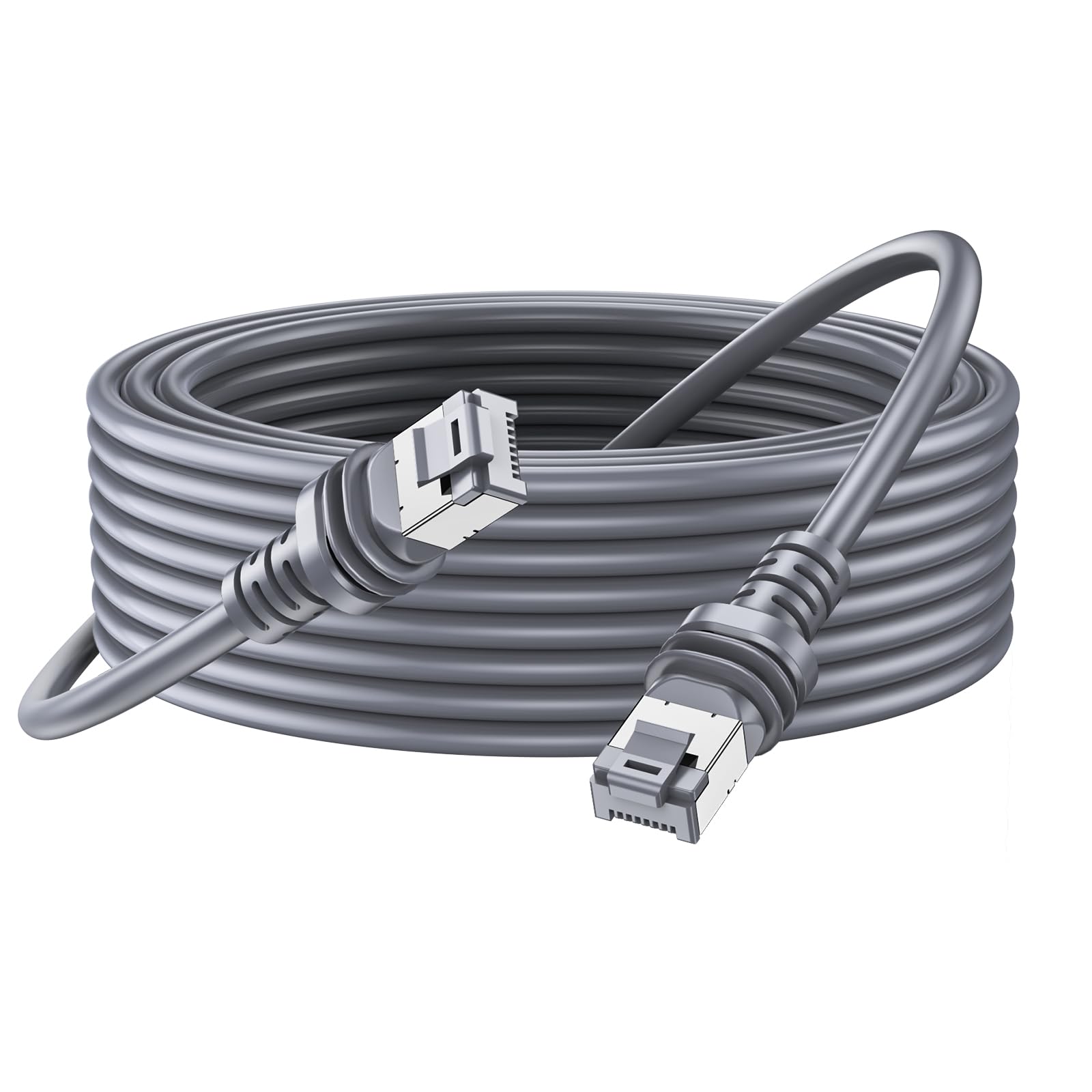 Cable Ethernet Starlink 10m, Cable de extensión impermeable, Compatible con Starlink Gen 3/Standard/Mini, Accesorio para Exterior, Caravana, Barco, Casa