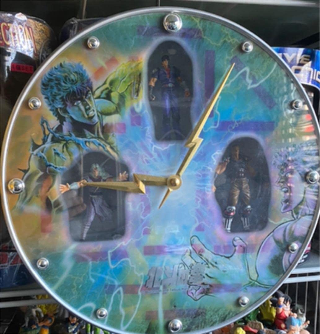 【希少】レア 北斗の拳 メロディ報時付き掛時計 Amazon.co.jp: レア 当時物 北斗の拳 メロディ報時付き掛時計