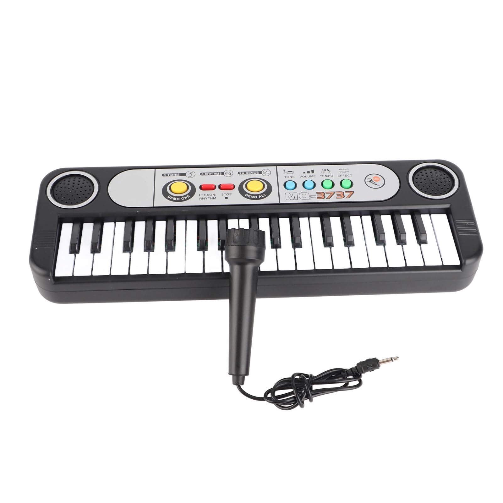 37 Keys Electronic Keyboard Piano for Kids, Multi-function 37 Keys Electronic Organ Children Piano with Adaptor Microphone for Musical Teaching Keyboard Toy, Keyboard Instrument,electronic keyboard