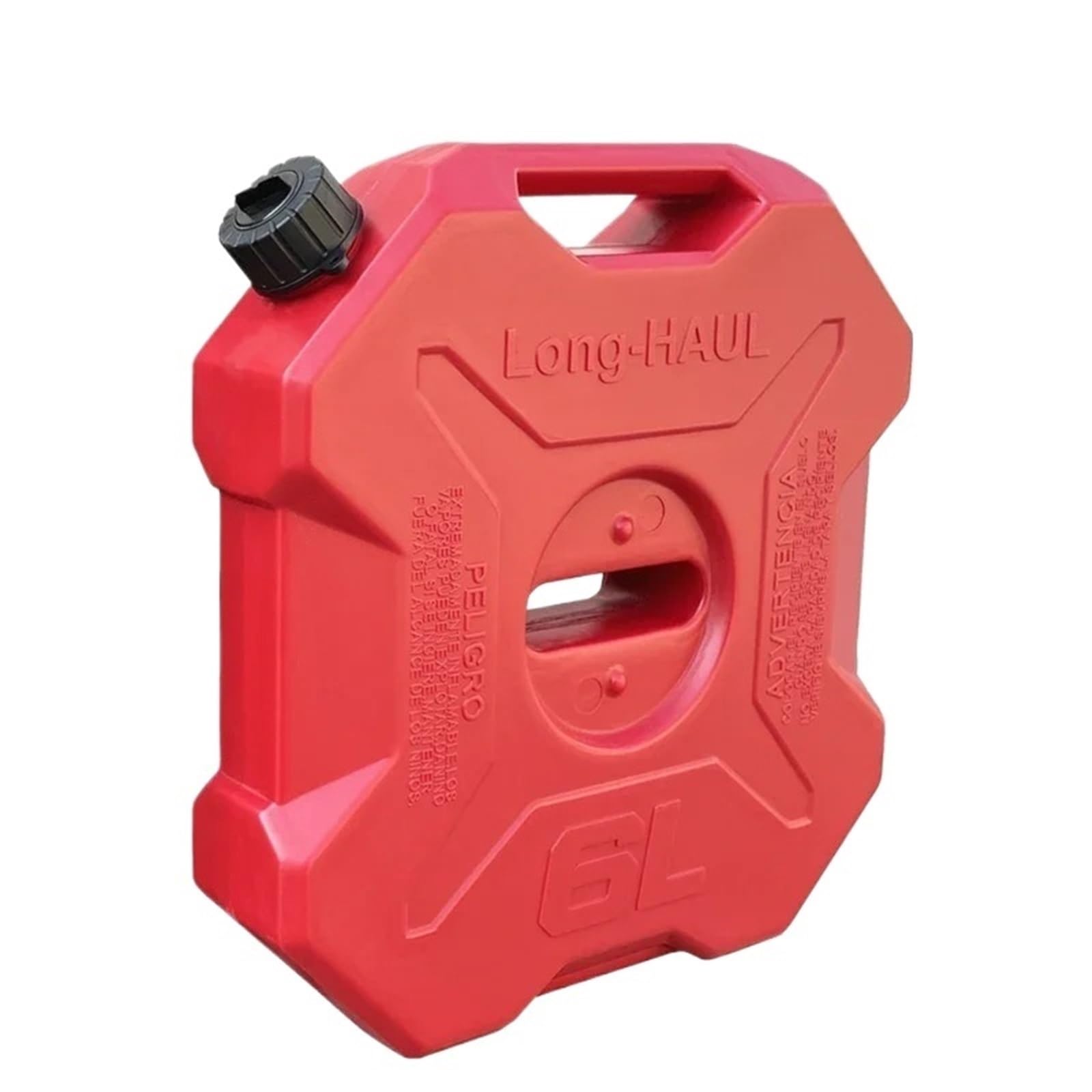 6L litros negro rojo verde lata tambor tanque combustible(6L Red No Lock)