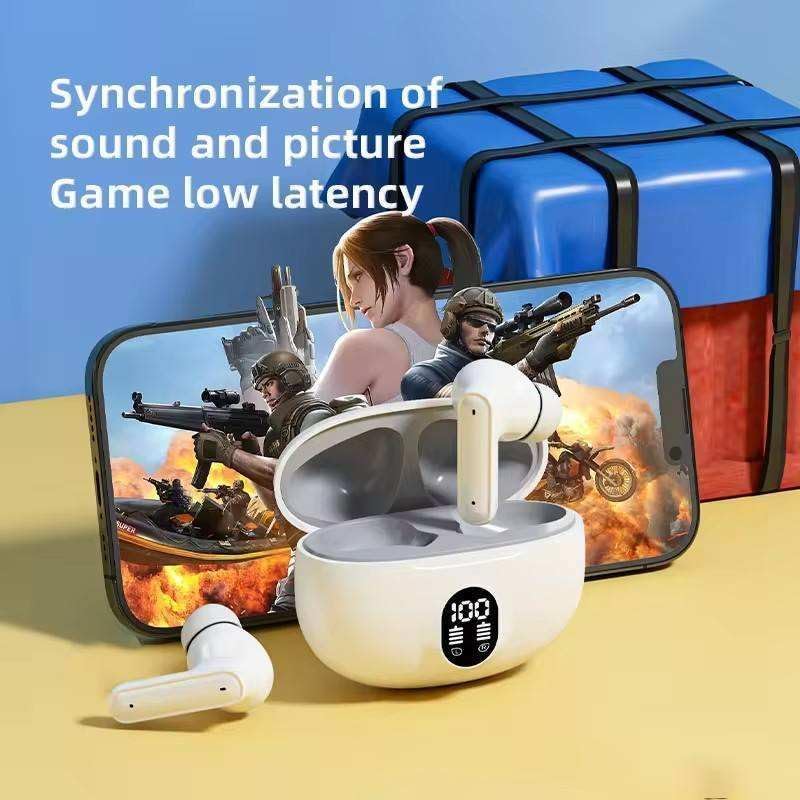 Image of in-Ear True Wireless Earbuds for One-Plus Nord 3 5G Mobile Earbuds with Mic 2r, 12.4mm Drivers, Playback:Upto 48hr case,4-Mic Design, IP55 Rating, TWS Ear Buds with mic (BDSBTS53)