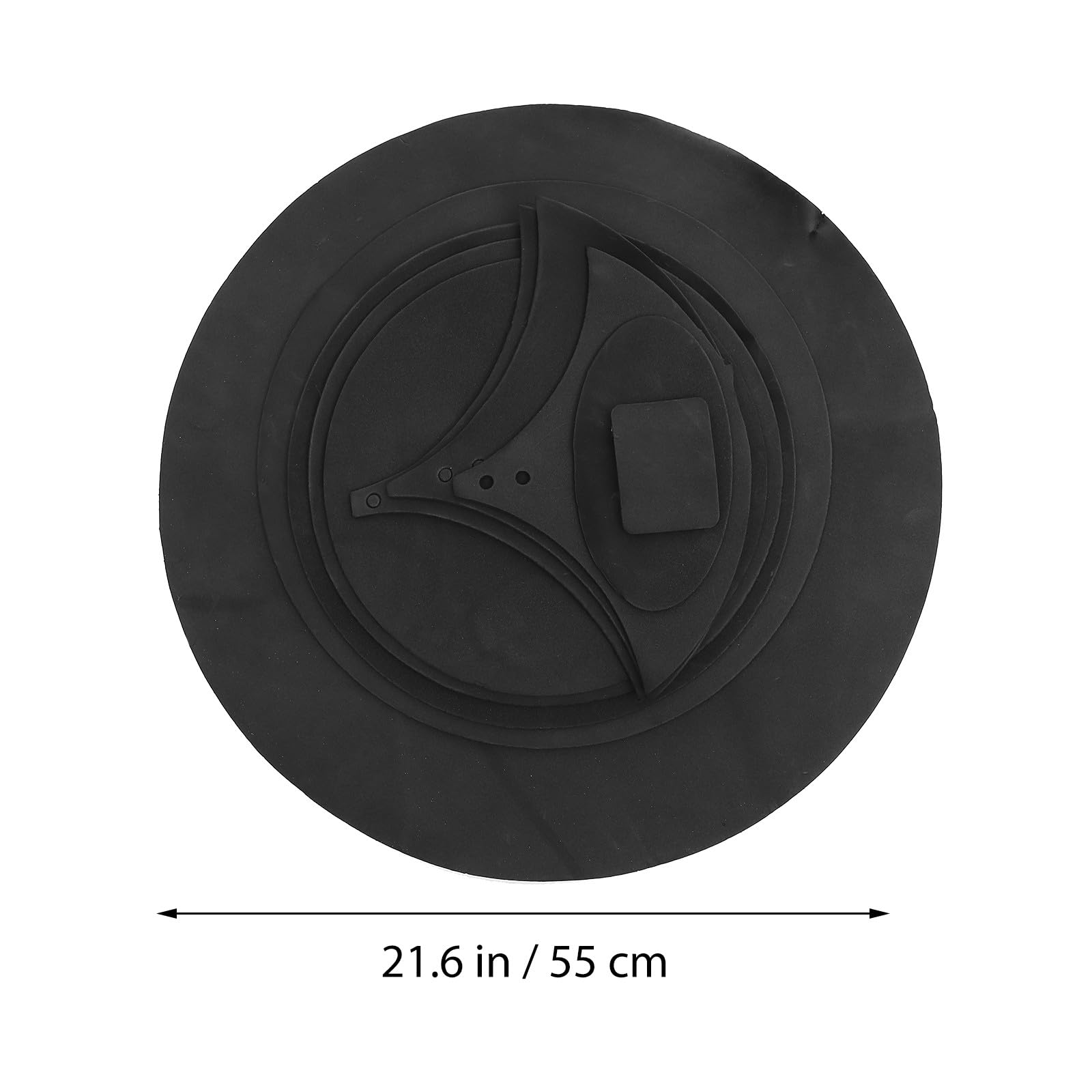 Almohadillas Amortiguadoras para Batería Resistente para Silenciadores de Reducción de Sonido para Práctica sin Molestar Accesorio Duradero para Tambores y Caja de