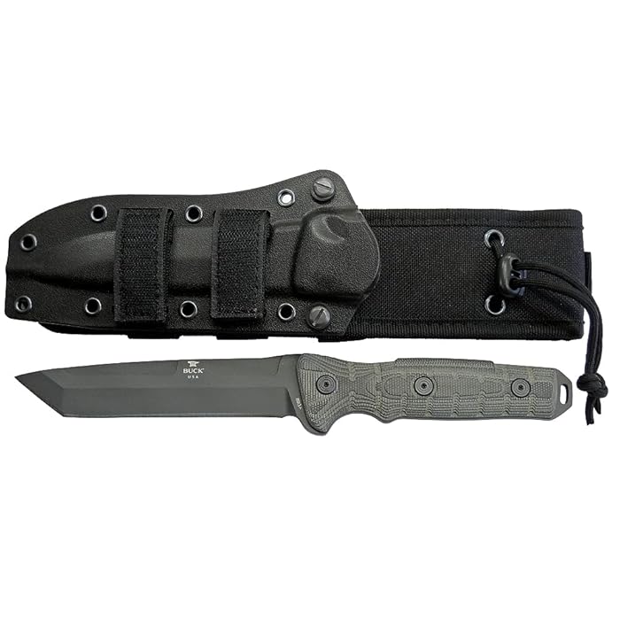 Buy Buck Knives 893 GCK Tanto Fixed Blade Tactical Knife with Cerakote