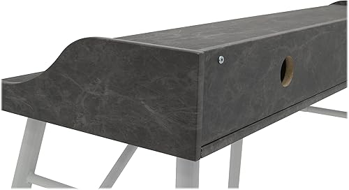 Miniatura 42 de Calico Designs Le Woodford - Escritorio moderno, secretario, para escritura, de 45 pulgadas de ancho, con gabinete bajo de almacenamiento cónico,