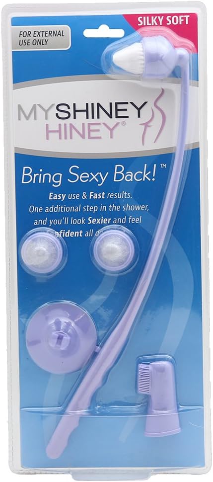 My Shiney Hiney Silky Soft Bristle Personal Cleansing Kit - Lavender by My Shiney Hiney