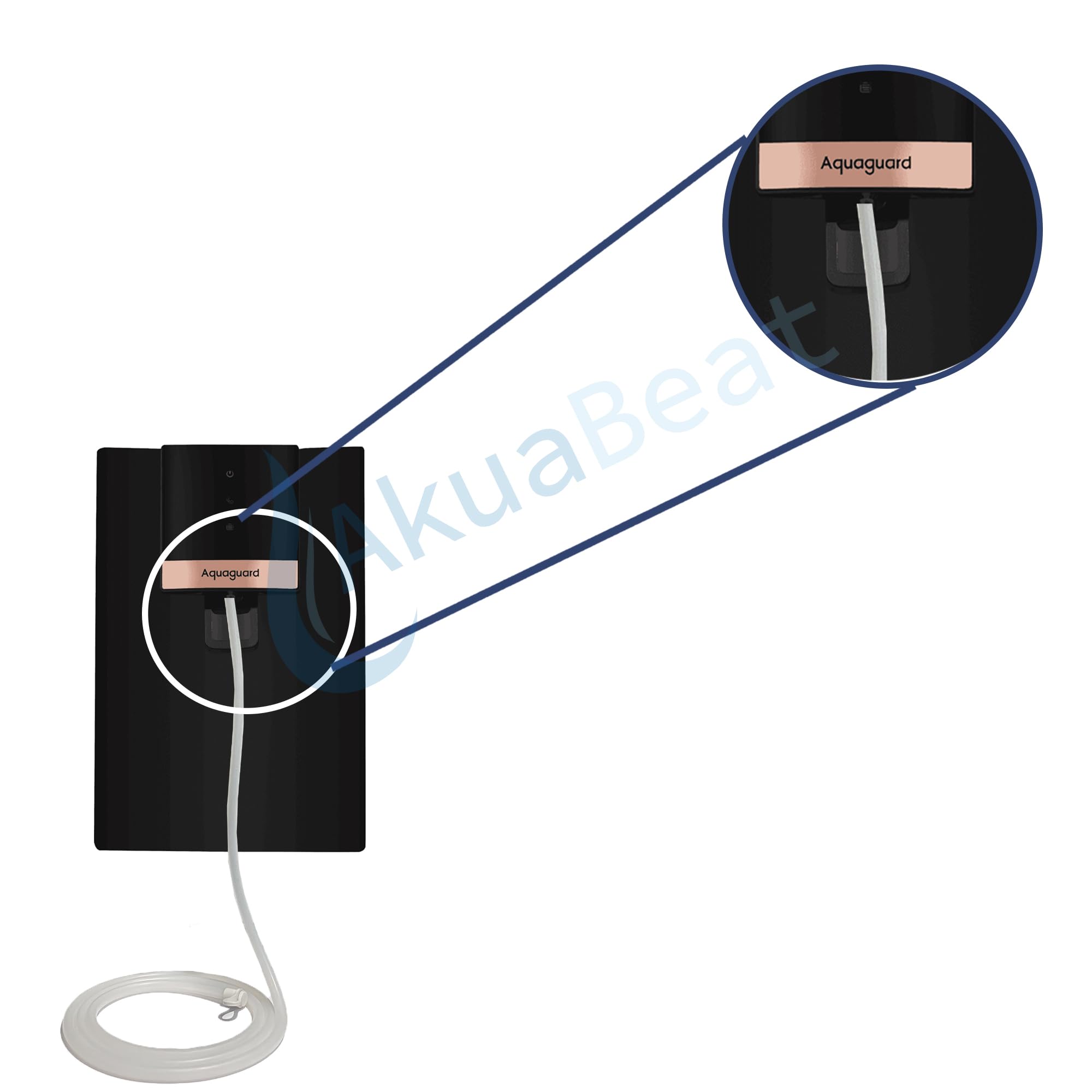 Aquaguard Neo Extension Tube - Food Grade Silicone -5