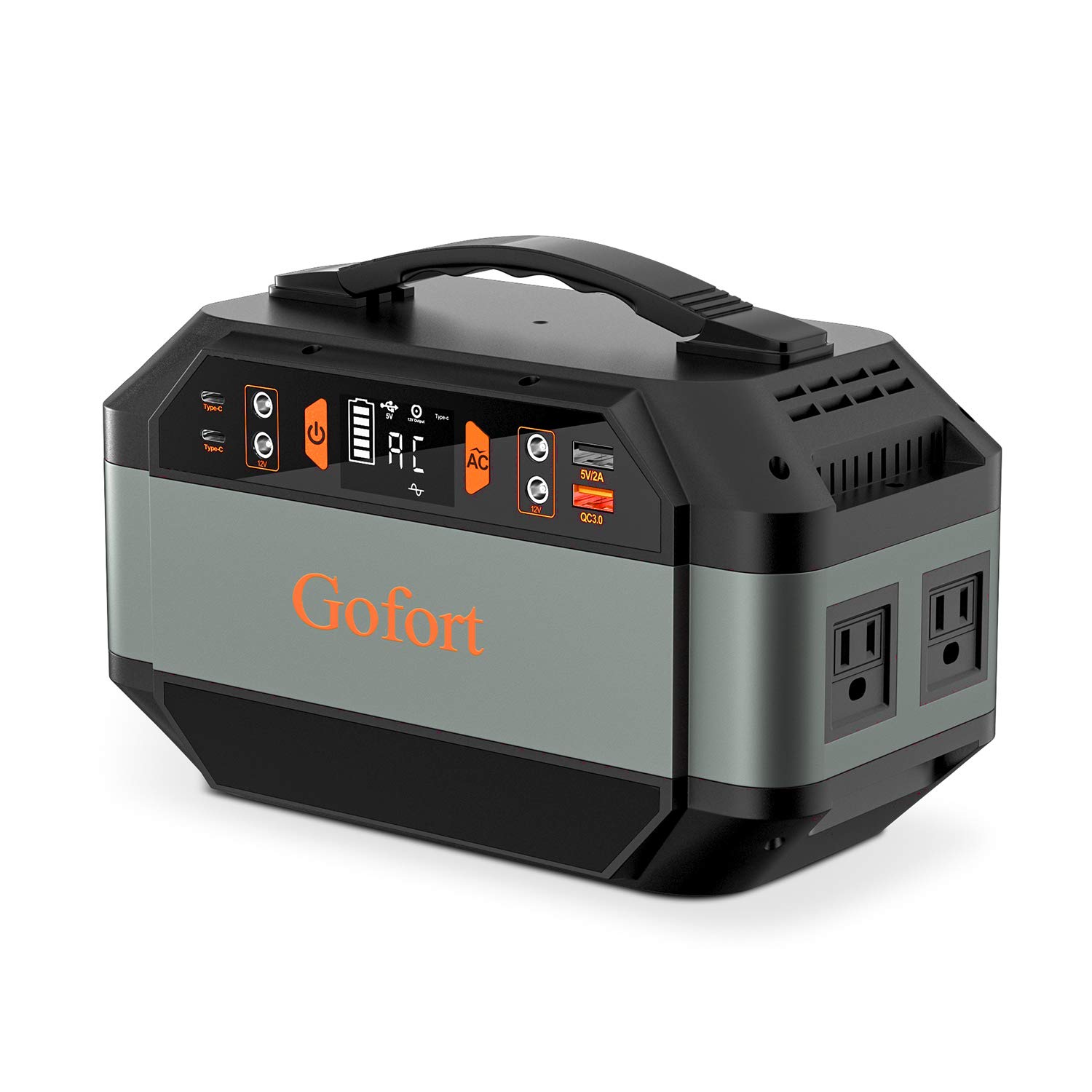 Amazon.co.jp: Gofort ポータブル電源 330W 大容量 80850mAh/299Wh