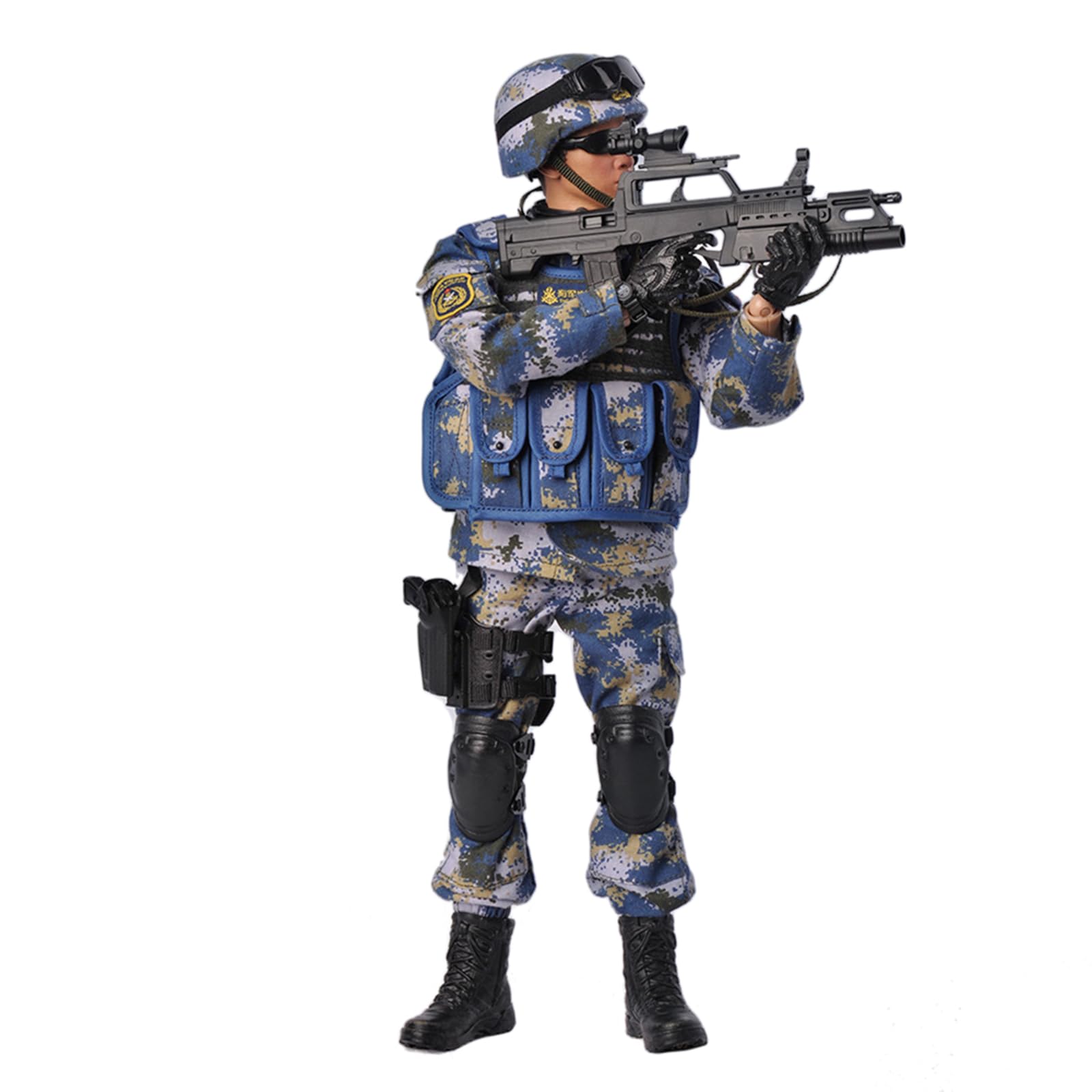 Amazon.com: Scakbyer 12 Inch Action Figures Military Set, 1/6