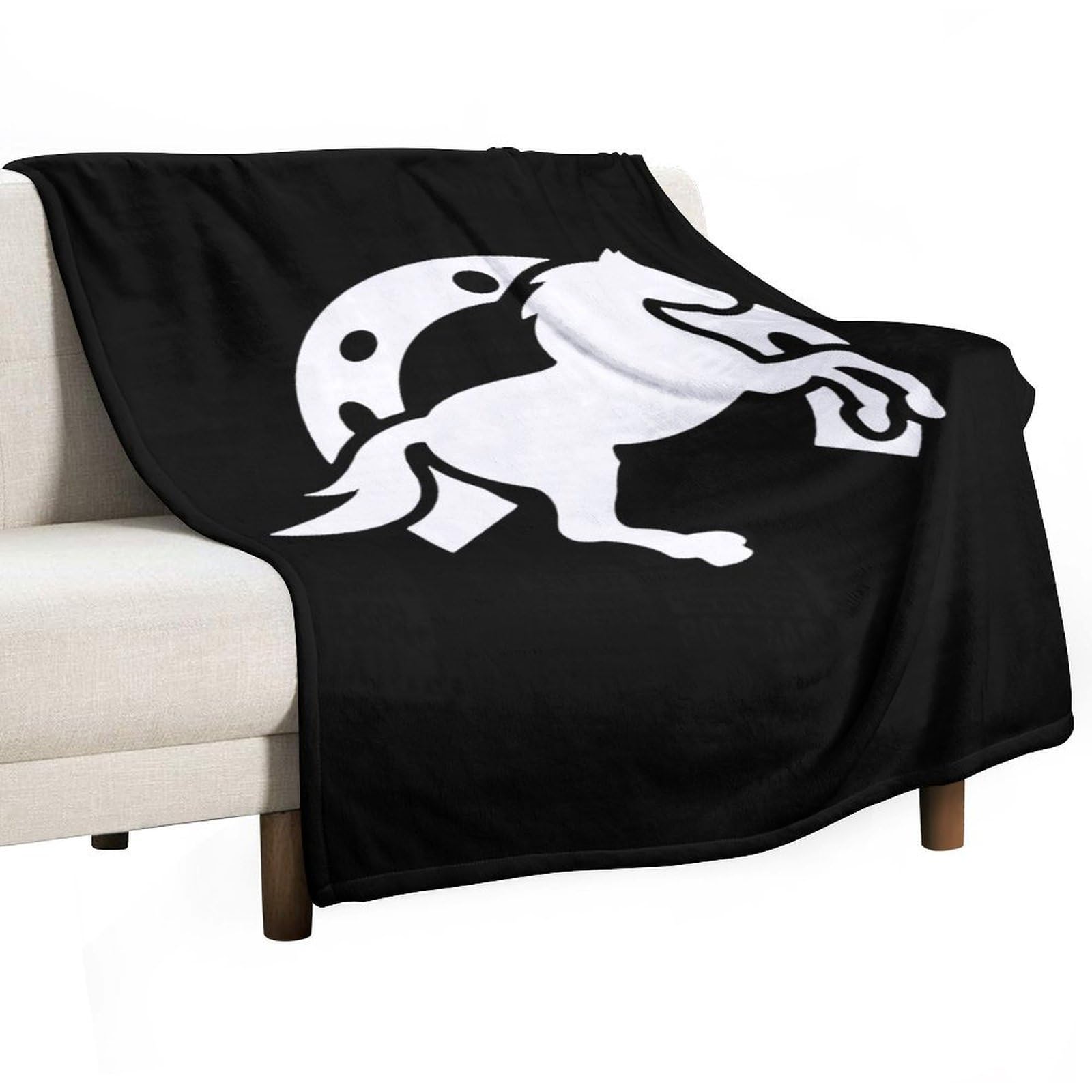 Cgsbngha Style Horseshoe Horse Flannel Fleece Blanket Lightweight Soft Throw Blankets For Sofa Couch Bed Chair