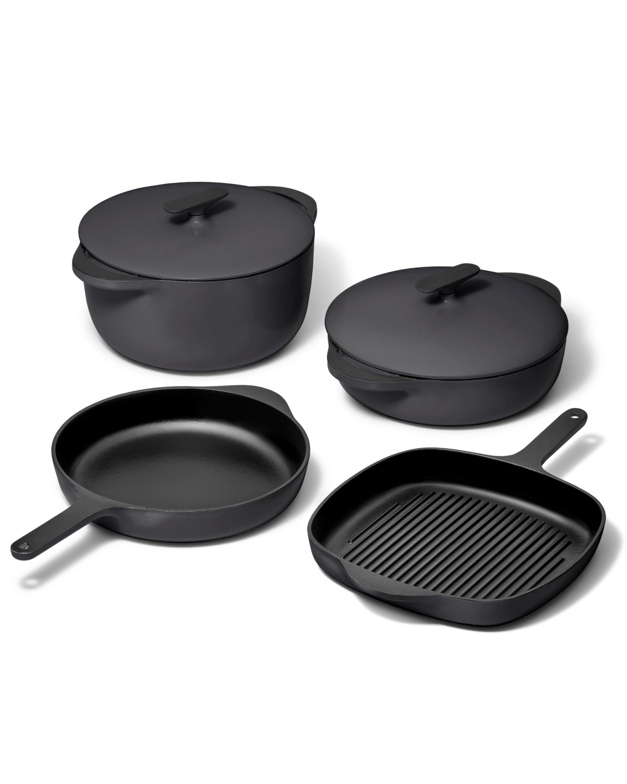Caraway 8-Piece Enameled Cast Iron Set
