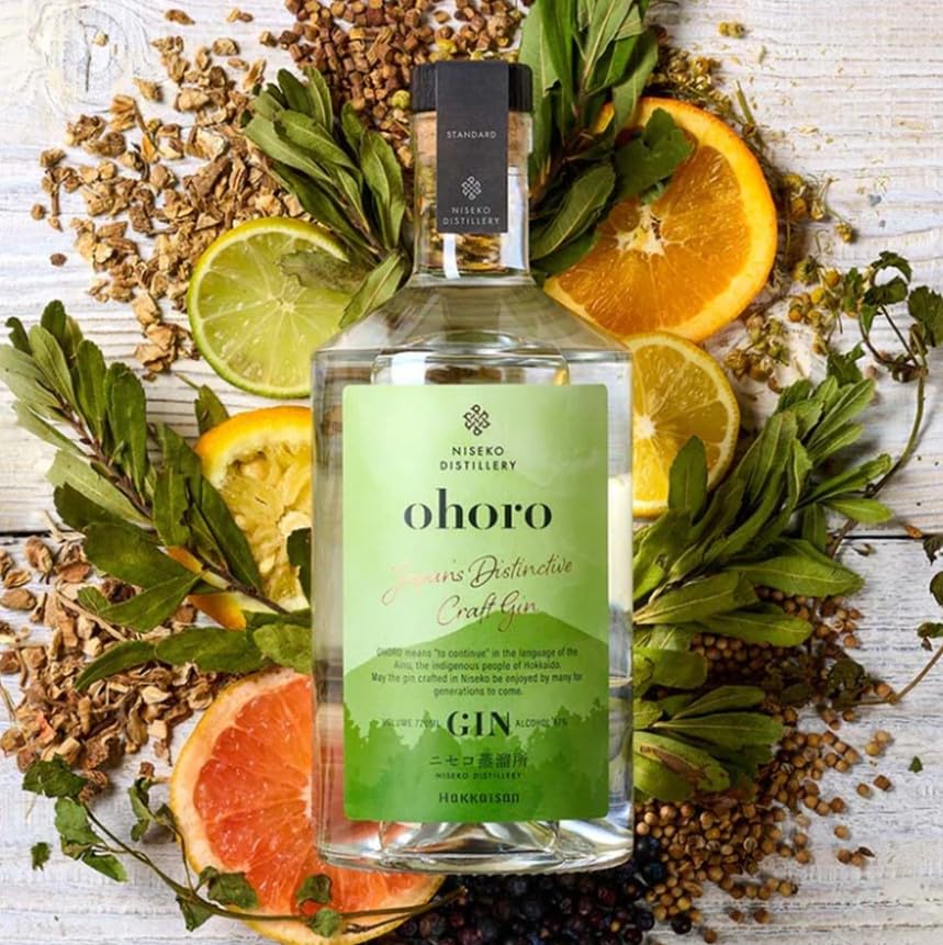 Amazon.co.jp: 【北海道】八海山 ohoro GIN Standard 700ml【同一規格