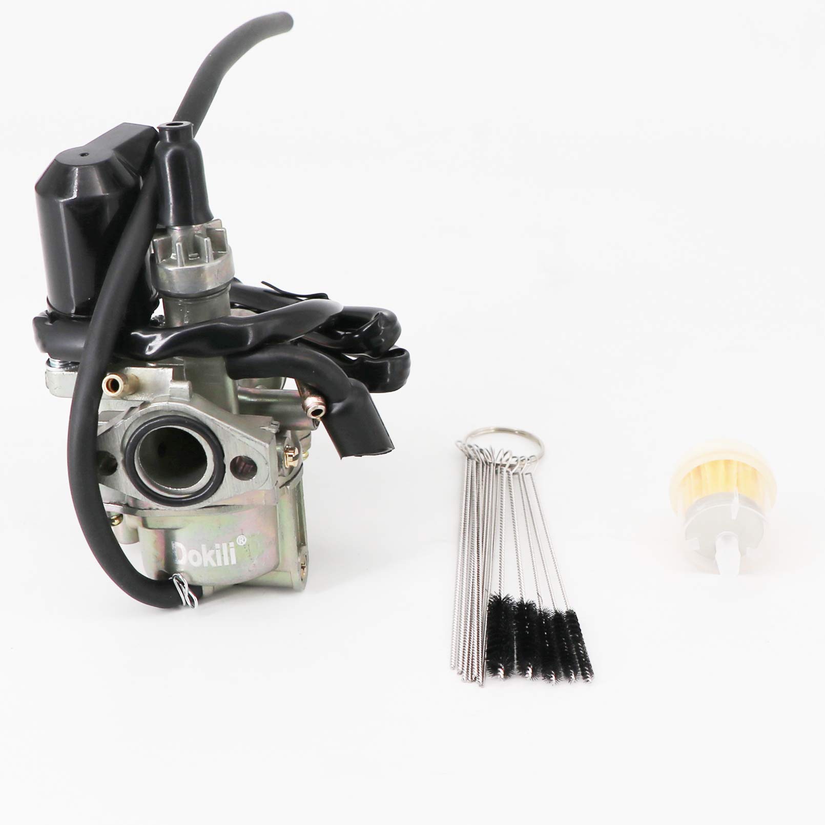 Vergaser Ersatz für Speedfight 50cc Scooter 1 & 2, Ersatz für Peugeot Honda Elite Dio 50 alle 50cc 2-Takt Roller oller mit 1P40QM / B Motor