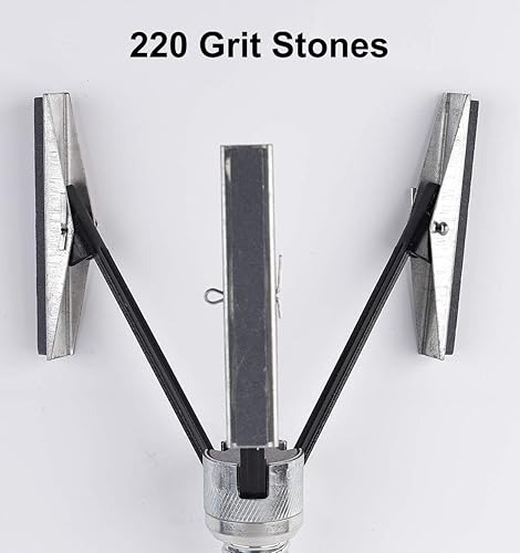 Miniatura 5 de YOTOO Cilindro de motor Hone Tool Desglasador ajustable 2"-7" Diámetro 4" Piedras largas Grano 220