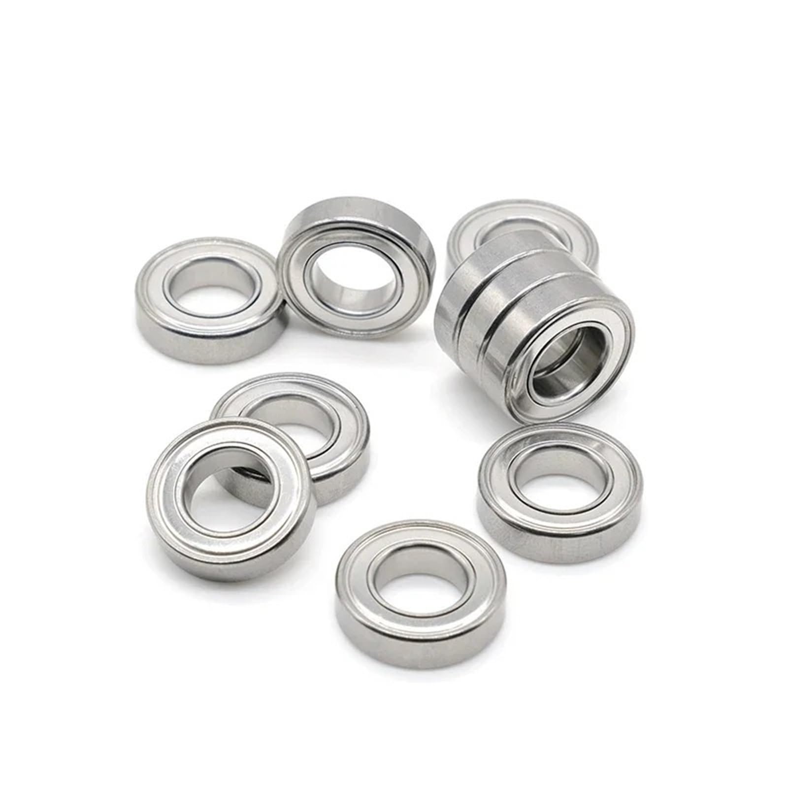 Rodamiento de bolas de acero inoxidable MR2010ZZ (10 x 20 x 5 mm), S6800ZZ (10 unidades)