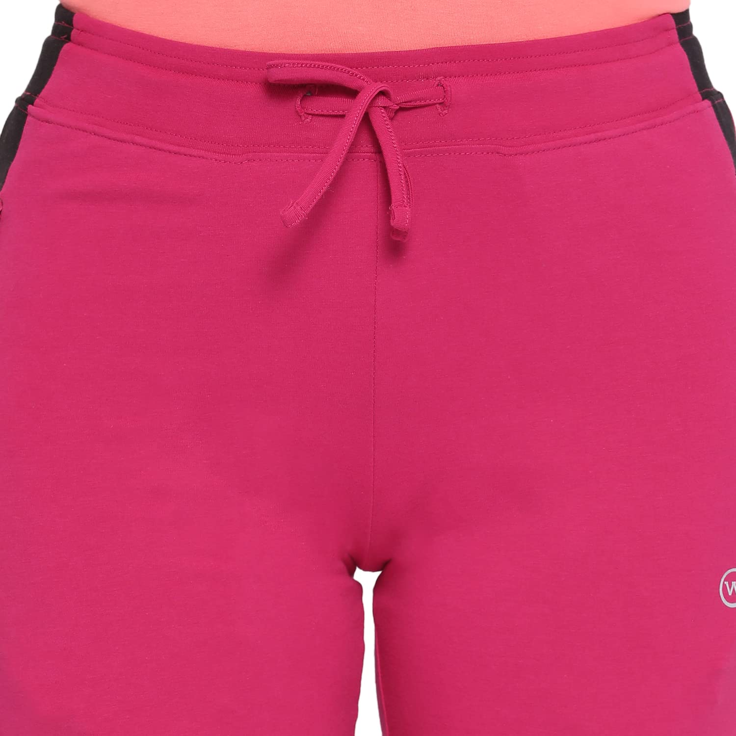 Macrowoman Sports Stretch Active Pants for Women in Cotton Stretch Fabric, Trousers for Women with Stylish Fit & Functional Comfort, Rose Pink, XXL, Pack of 1 1