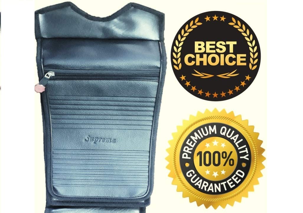 B/S Supreme Bike Tank Covers - Premium Artificial Leather for Hero Splendor Plus