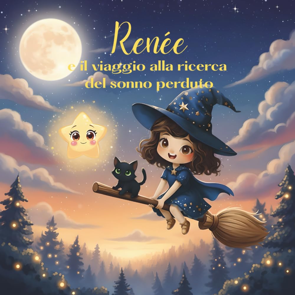 Renée e il viaggio alla ricerca del sonno perduto: Fiaba della buonanotte che aiuta i bambini a rilassarsi e addormentarsi felici