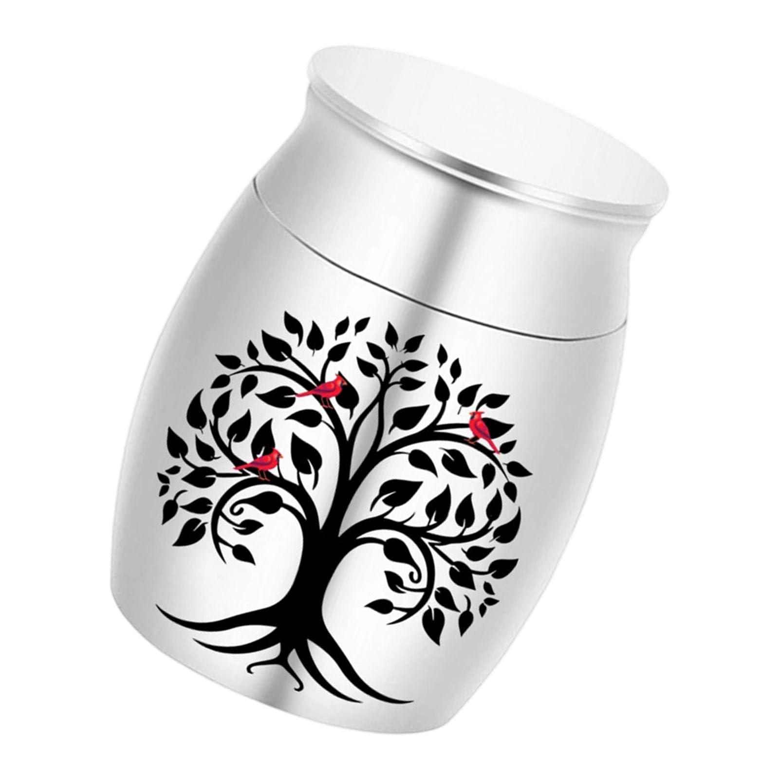 HDOYTXXM Pet Cenotaph Jar for Debris Permanent Green Aluminum Alloy Artifact Cremation Container Tomcatties Canines Inside Pet Ashes Owner