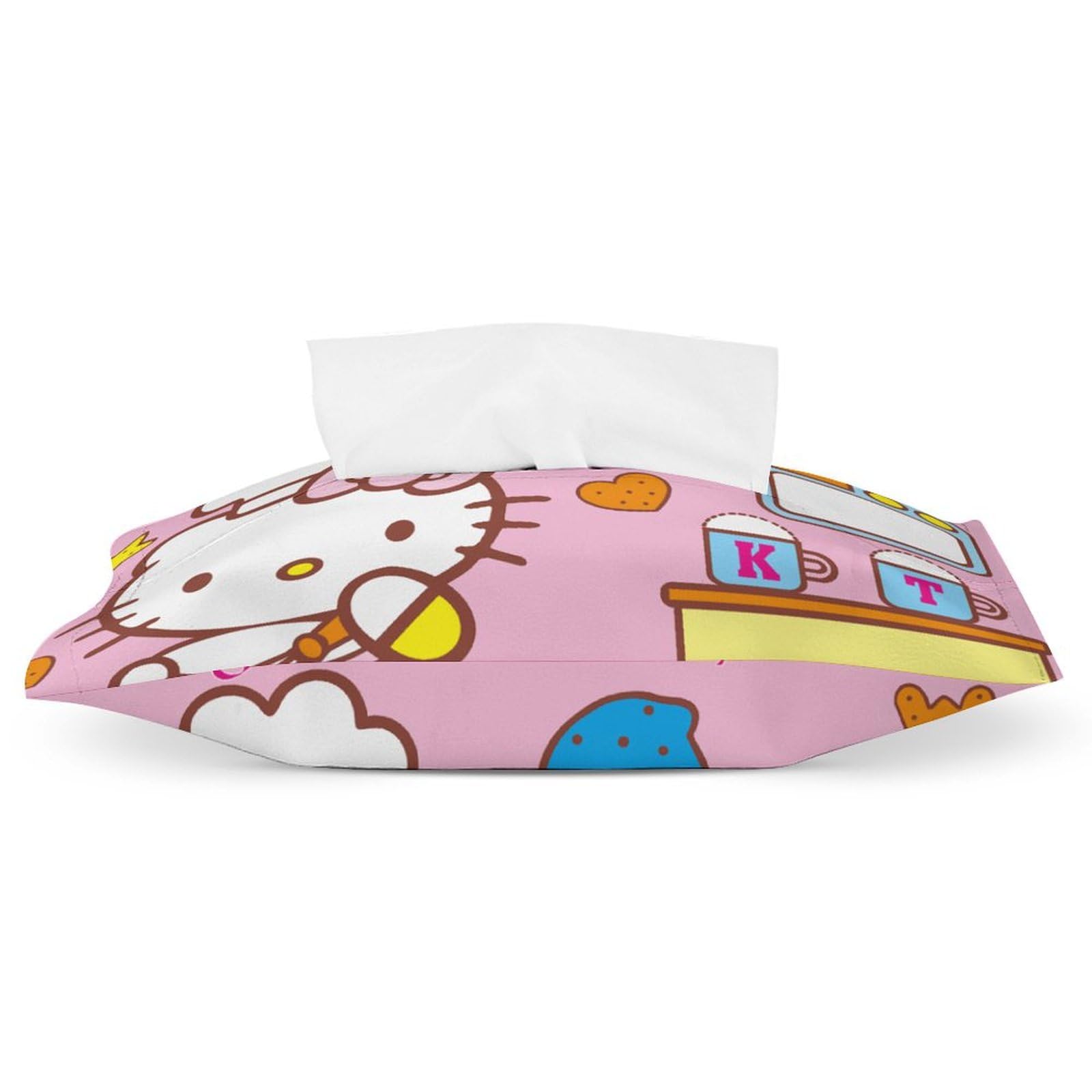 Amazon｜ハローキティ ティッシュケース おしゃれ ソフトパック用 PU