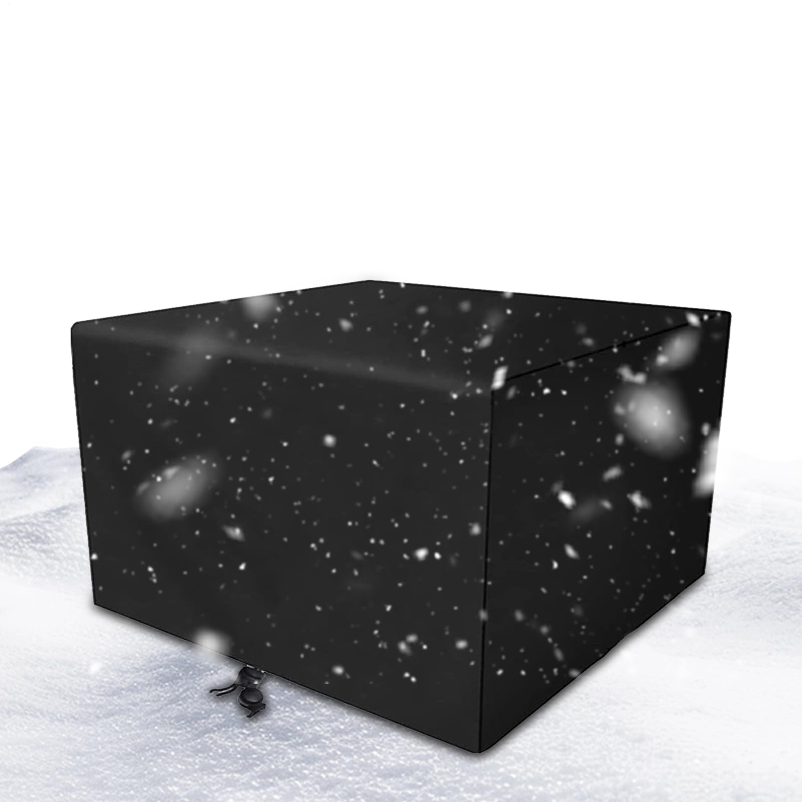 Protection rectangulaire imperméable et haut de gamme pour table d'extérieur