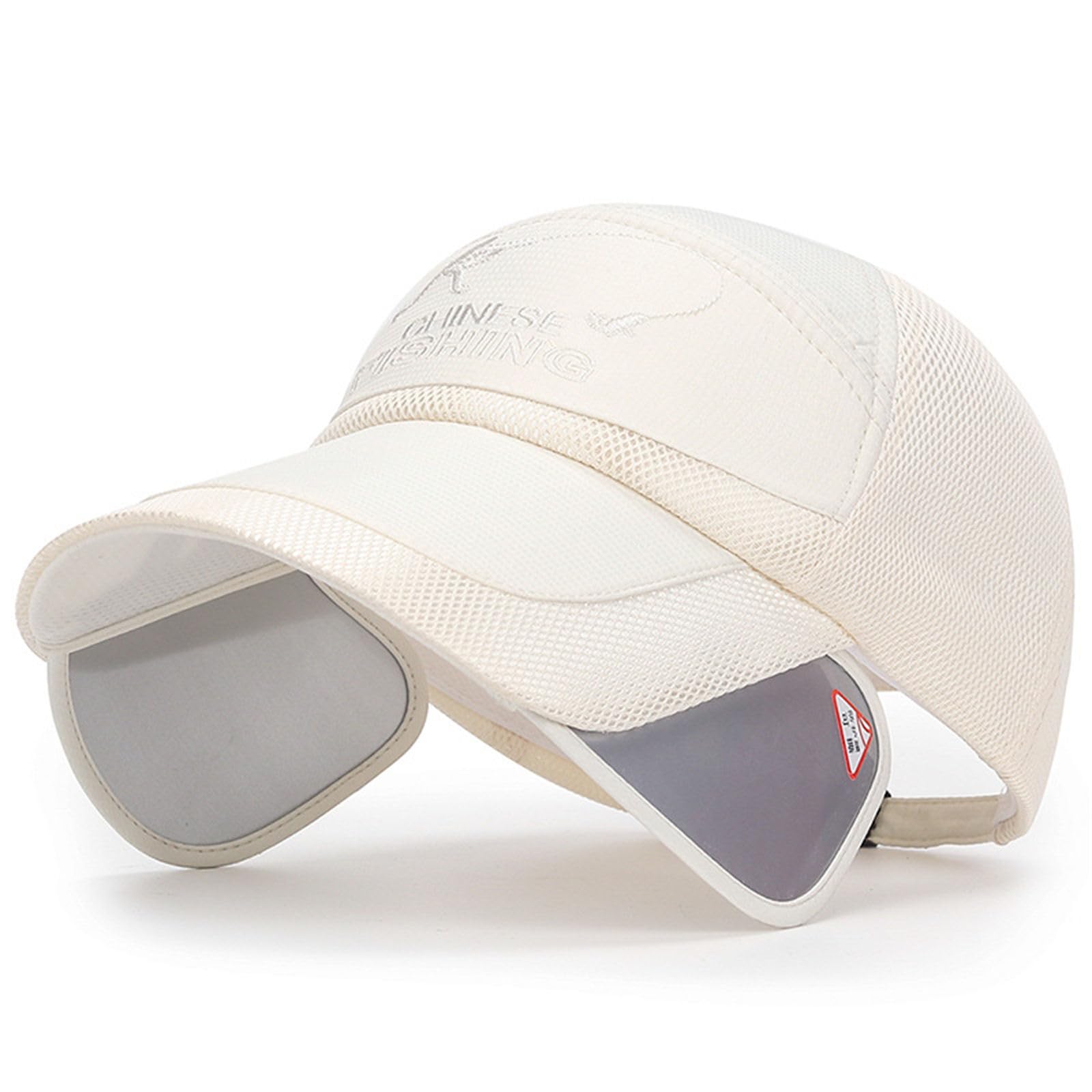 CAZSTYK Sun Protections Hat for Men and Women Extended Brim Baseball Caps Breathable Hat for Outdoor Hiking Fishing Protections Fishing Baseball Caps