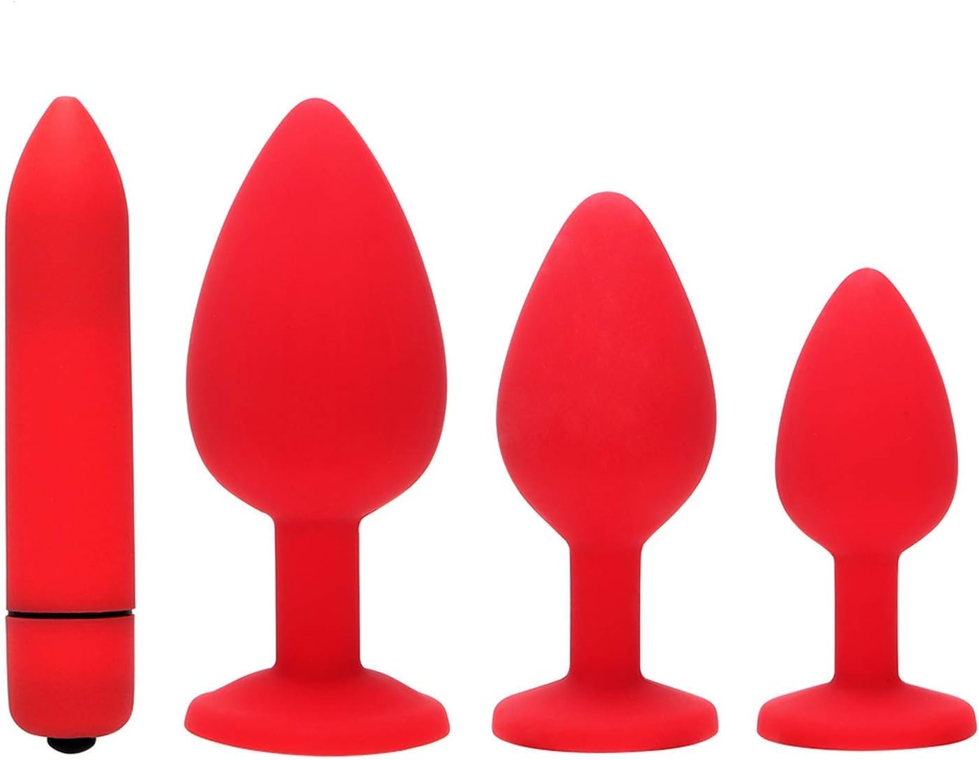 Butt Play Plug Men 4 Unids Multispeed Bullet Vibrador Anal ...