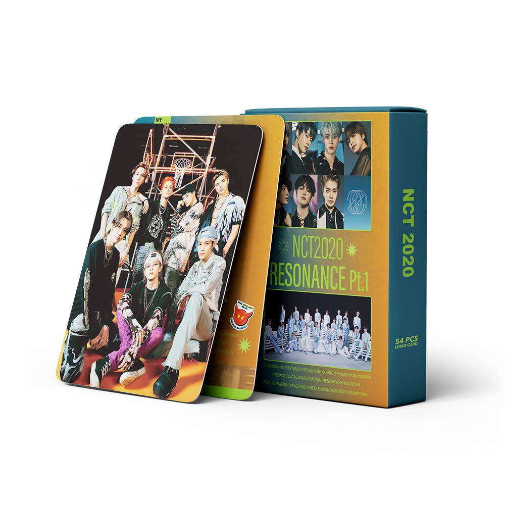 Kpop NCT Lomo Cards 54Pcs NCT2020 Resonance Pt.1 Album Cards NCT