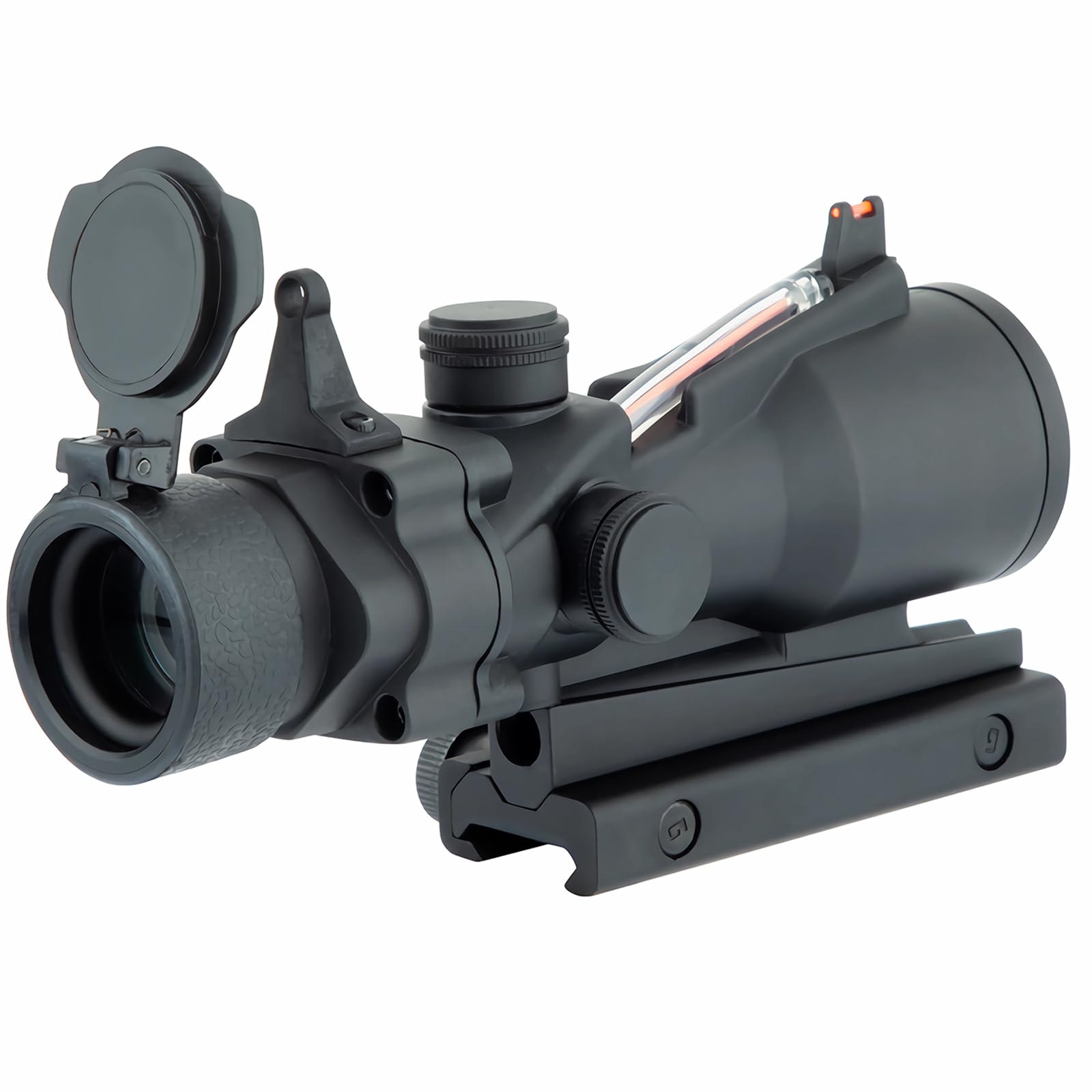 4x32 Rifle Scope, Red Illumination Reticle Scope for Outdoor