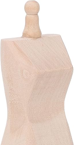 Miniatura 8 de Forma de vestido de muñeca, forma de vestido en miniatura, maniquí de casa de muñecas, vestido de tela, soporte de soporte para muñeca, ropa de