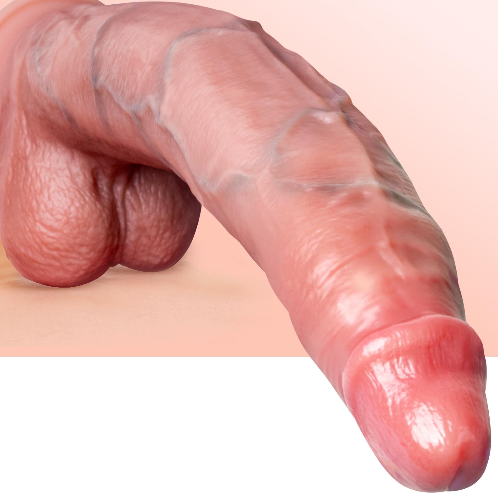 Amazon.com: TMTOCOMX 16 Inch Long Thick Huge Dildo Sex Toys, Skin Like Dual  Density Silicone Big Anal Dildo for G-Spot, 6.77 Inch Girth Giant Dildos  Realistic Penis Sex Toy Dildos with Suction