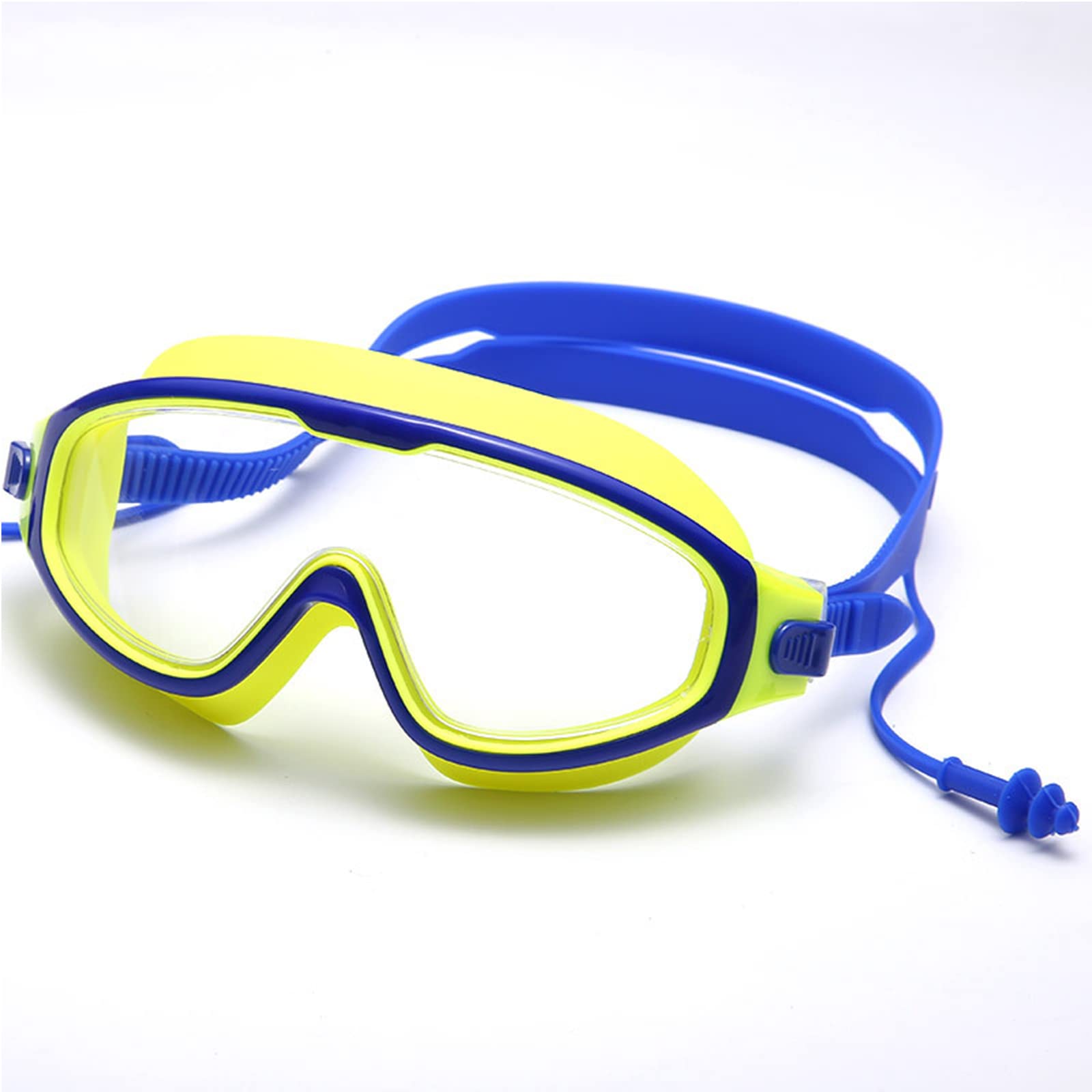 SunBeautiful Gafas Piscina Niños (4-12 años) Gafas de Natación para Niños Antivaho Gafas Buceo Niño Protección UV Antiniebla Gafas con correa de silicona ajustable para niños y niñas.