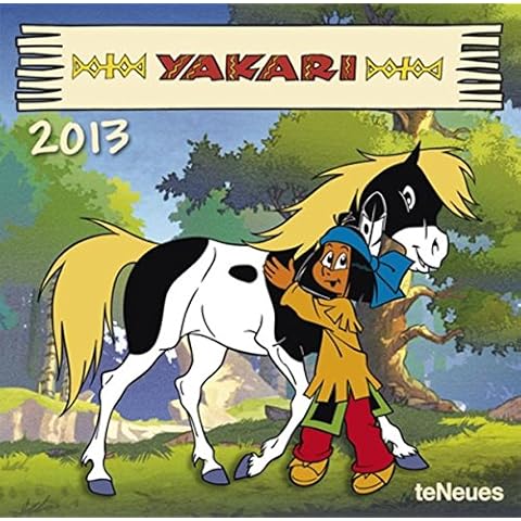 2013 Yakari Grid Calendar Cover